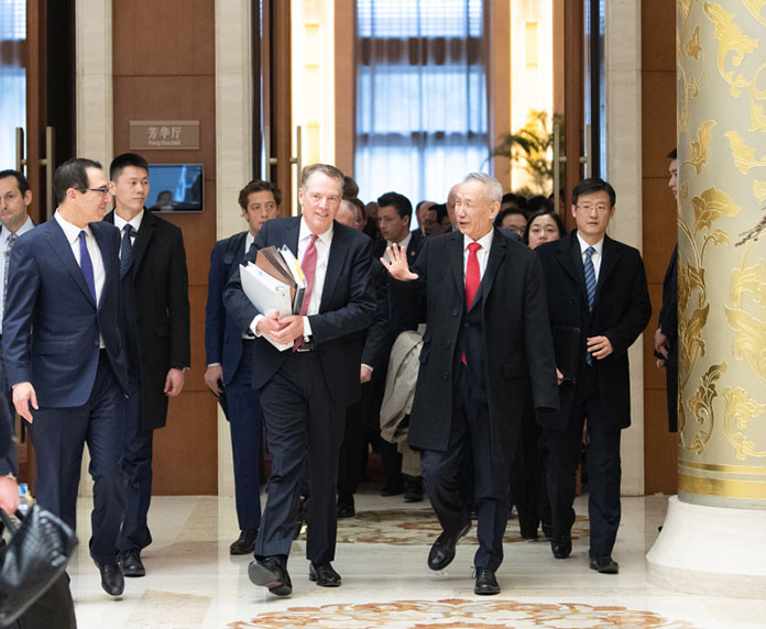 新一轮中美经贸高级别磋商在京开幕 |